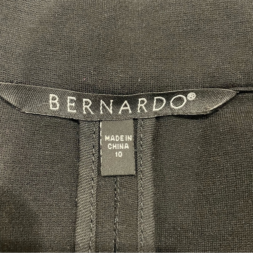 Bernardo Two-Button Black Blazer - image 3